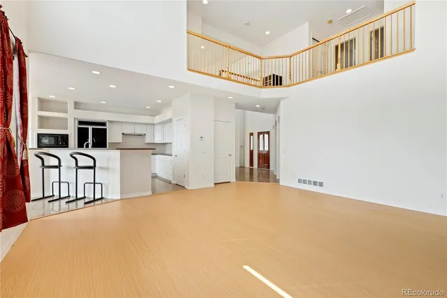 wooden floor on roof deck