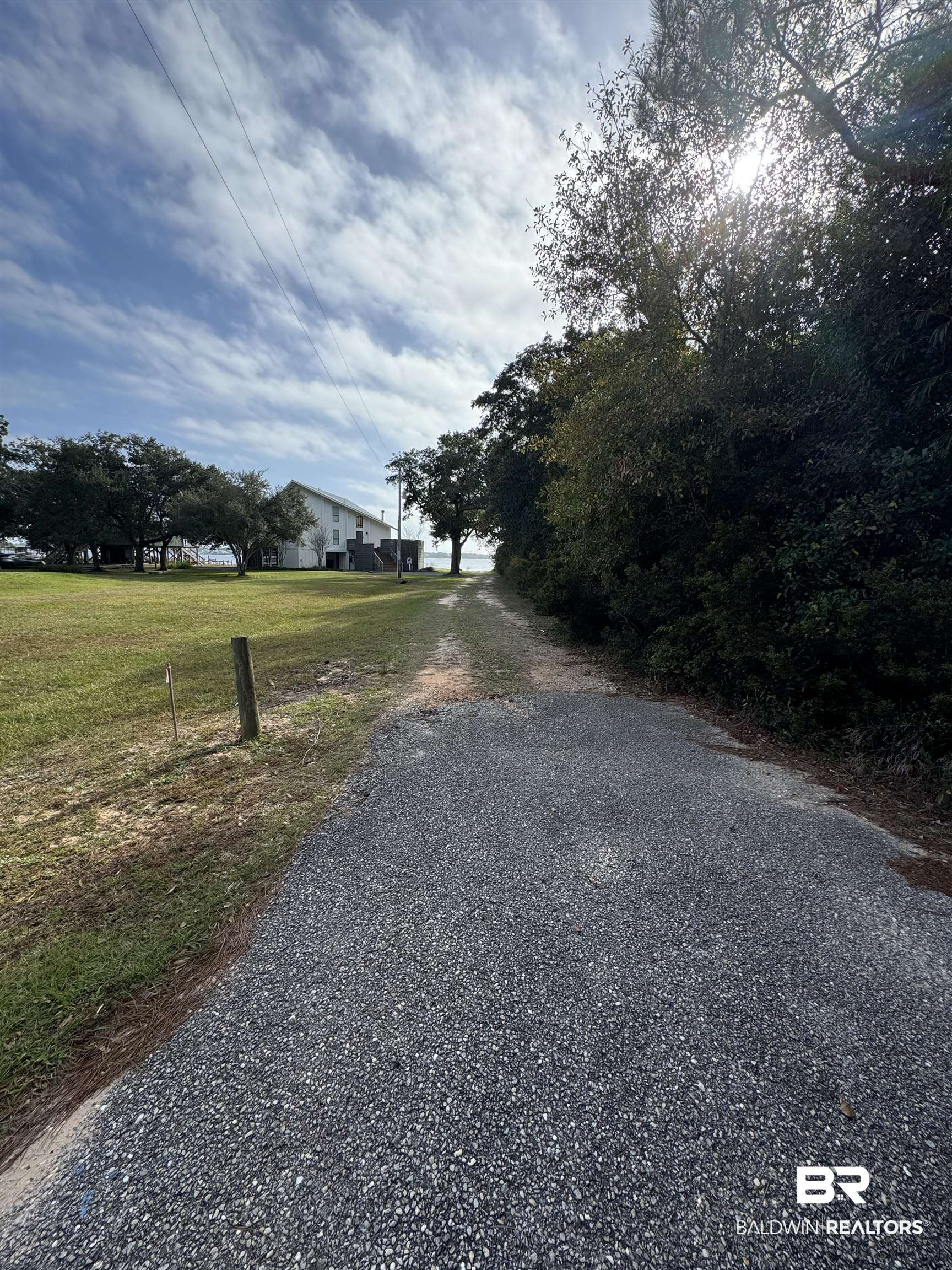 0 Marjon Lane Elberta, AL 36530 - Photo 3 of 11 View of road looking towards bay (south)