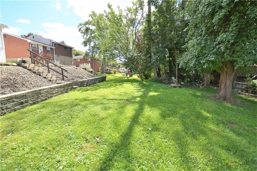 437 Greenridge Road New Kensington, PA 15068 - Photo 25 of 25 a view of backyard with a large trees