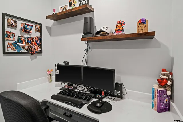 a room with toys and storage