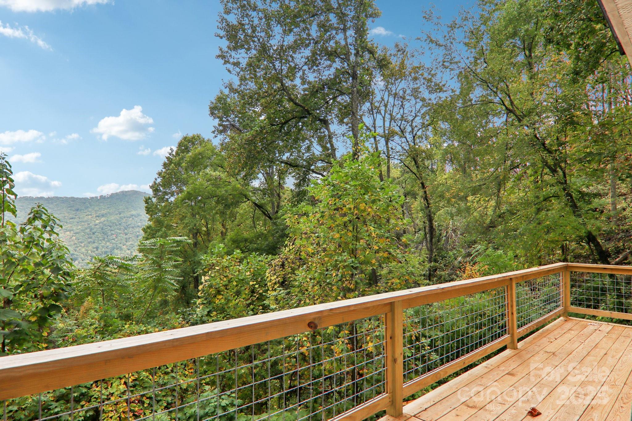 311 Jacks Knob Road Barnardsville, NC 28709 - Photo 8 of 48 a view of balcony with mountain view