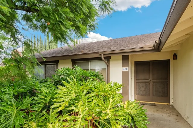 a house with a tree in front of it