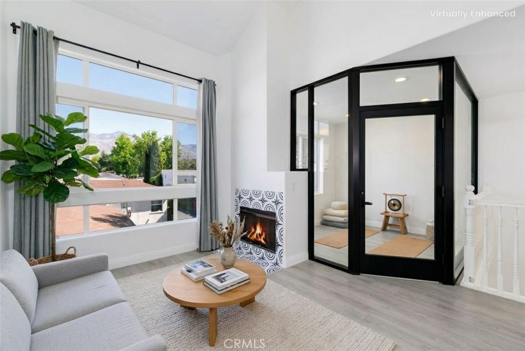 7266 Jackson, Unit 3 San Gabriel, CA 91775 - Photo 7 of 13 family room mountain view, AI STAGING