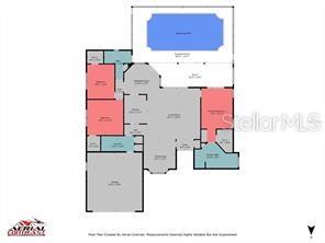 10446 Baylor Drive Spring Hill, FL 34608 - Photo 32 of 32 a picture of a floor plan