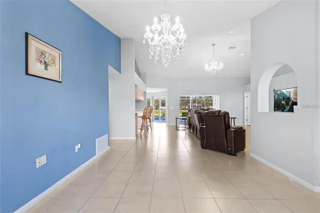 a view of a livingroom with furniture