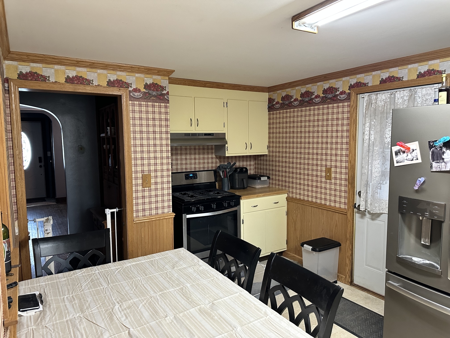 2 Park Road Oglesby, IL 61348 - Photo 4 of 12 a kitchen with a sink appliances and cabinets