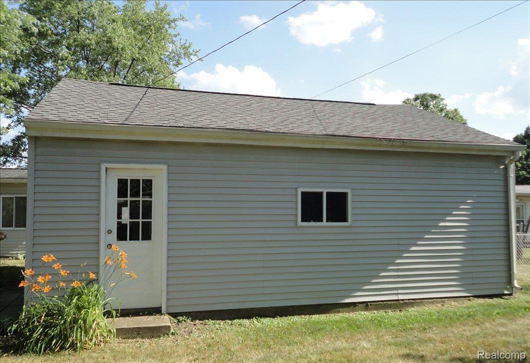 1157 Beta Road Walled Lake, MI 48390 - Photo 24 of 24 Back of garage
