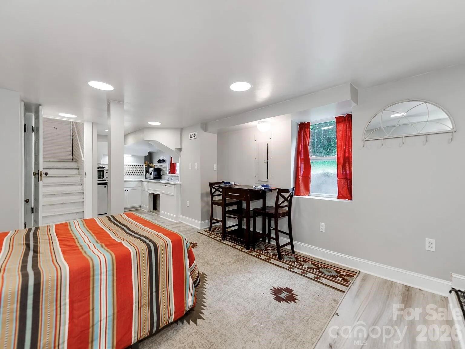 128 West End Street Chester, SC 29706 - Photo 29 of 40 a bedroom with a bed and a table in it