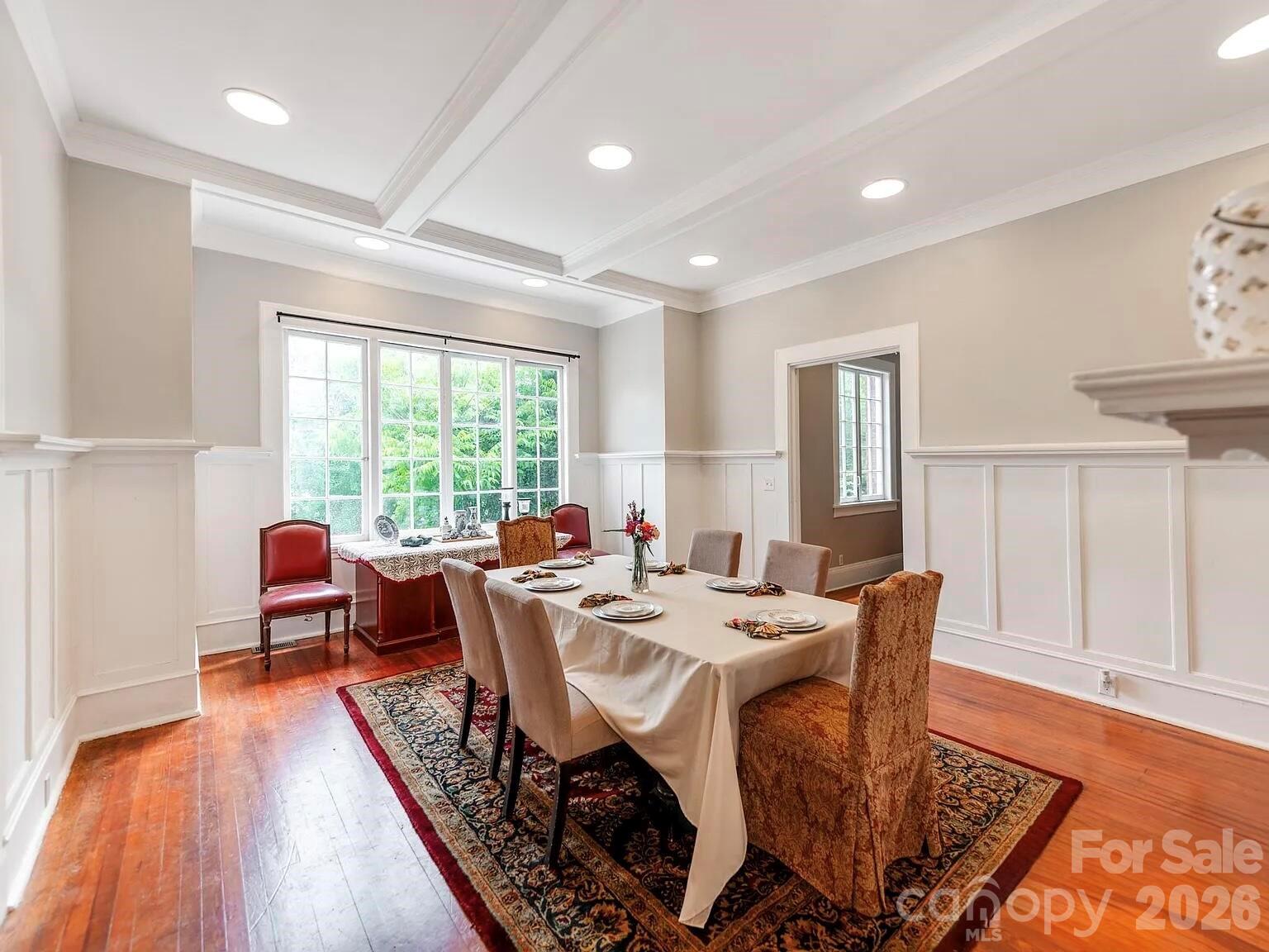 128 West End Street Chester, SC 29706 - Photo 7 of 40 a view of a dining room with furniture window and wooden floor
