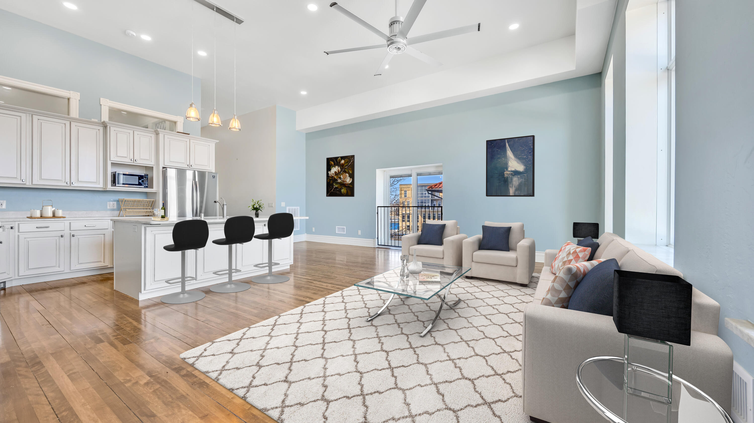 810 South 8th Street Manitowoc, WI 54220 - Photo 11 of 34 Living Room Virtual