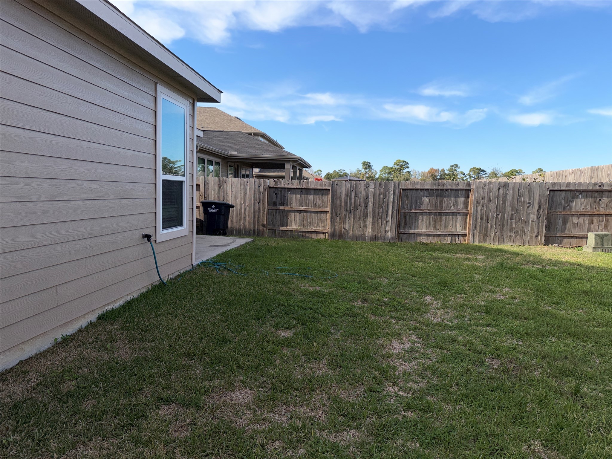 14622 Cypress Creek Landing Houston, TX 77068 - Photo 8 of 33 a view of a backyard with a garden