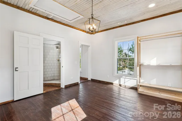a view of livingroom with hardwood floor and window