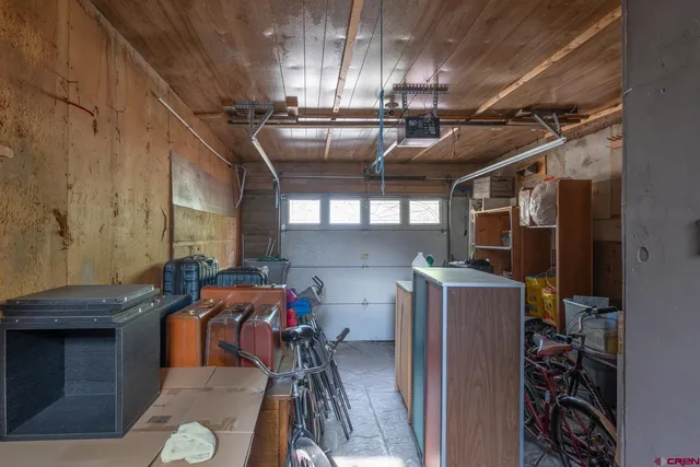 a view of storage and utility room