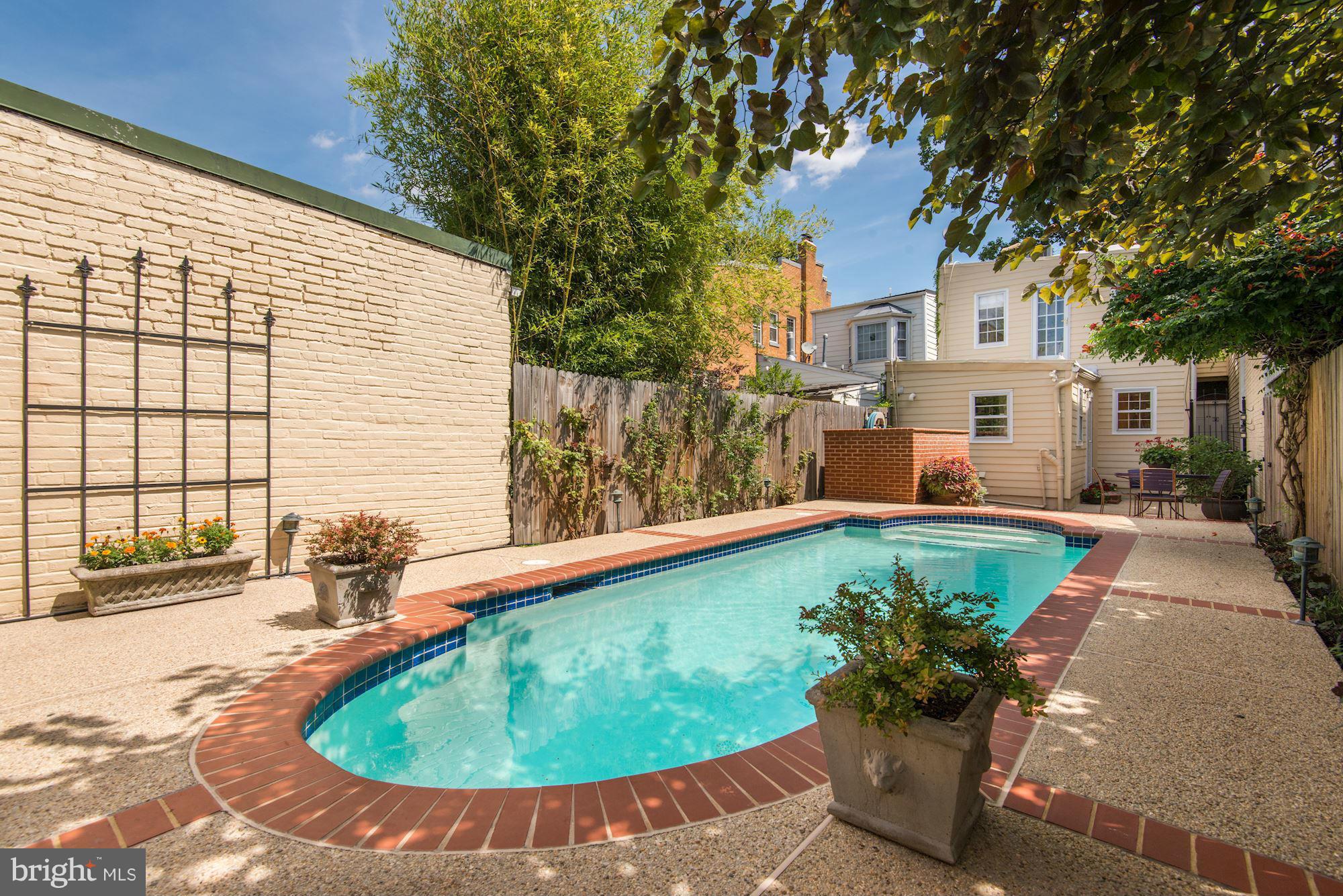231 8th Street Southeast Washington, DC 20003 - Photo 22 of 27 Pool patio