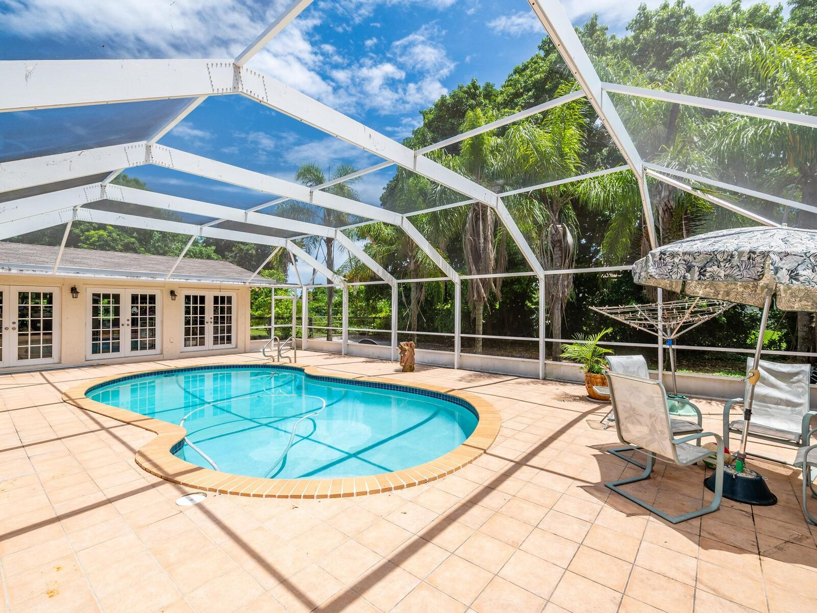 17640 Southwest 52nd Court Southwest Ranches, FL 33331 - Photo 12 of 90 FREE FORM 30X15 POOL