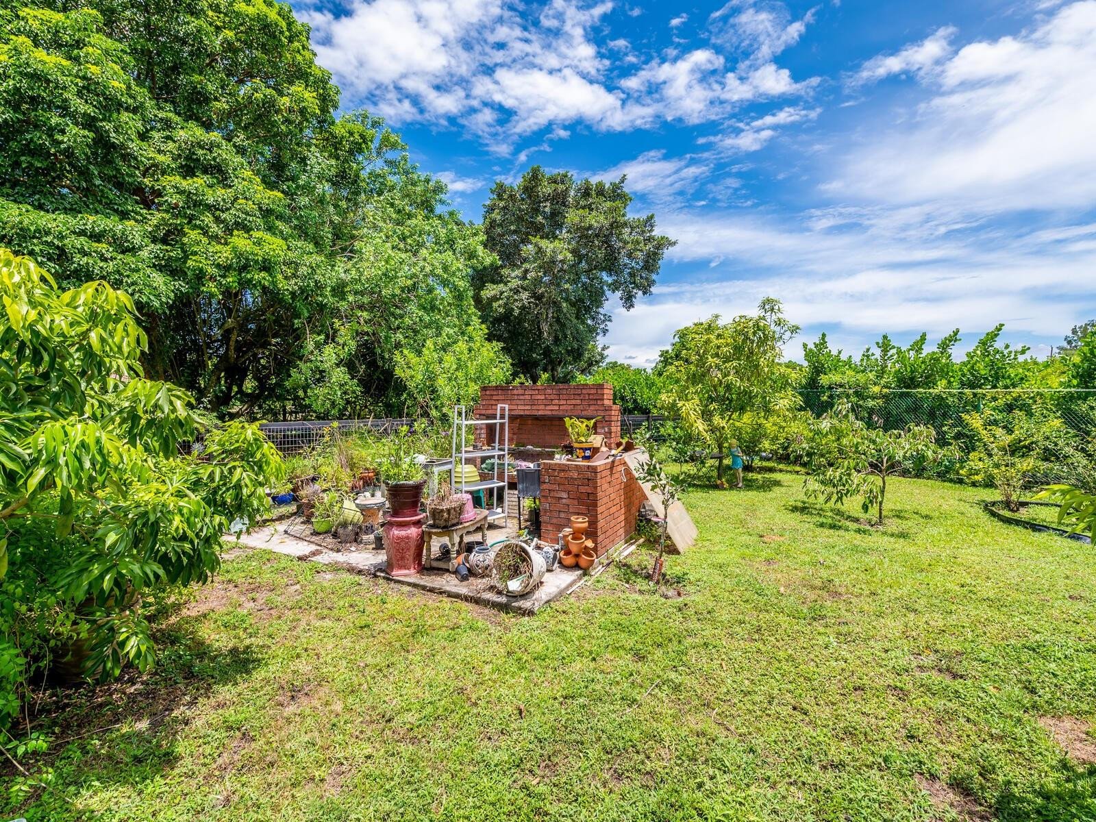 17640 Southwest 52nd Court Southwest Ranches, FL 33331 - Photo 78 of 90 57X35 GARDEN/5 FRUIT TREES/BBQ