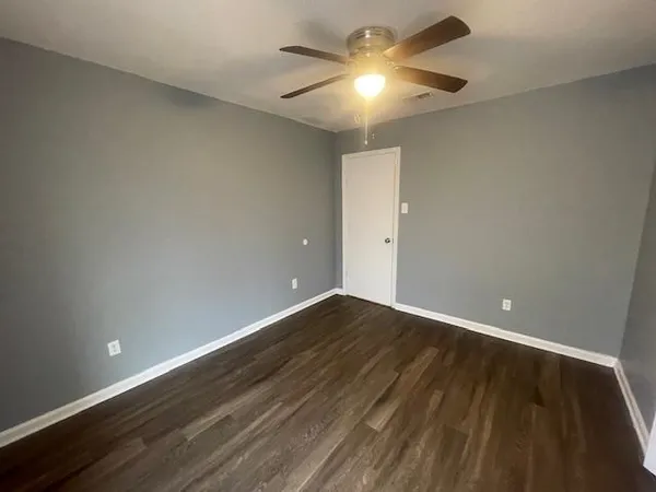 wooden floor in an empty room