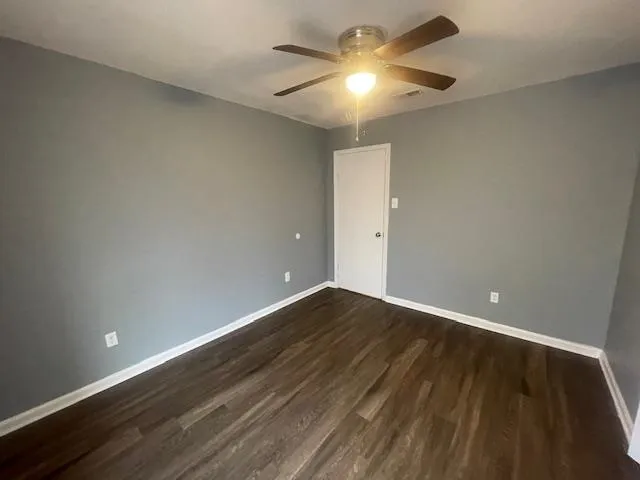 wooden floor in an empty room