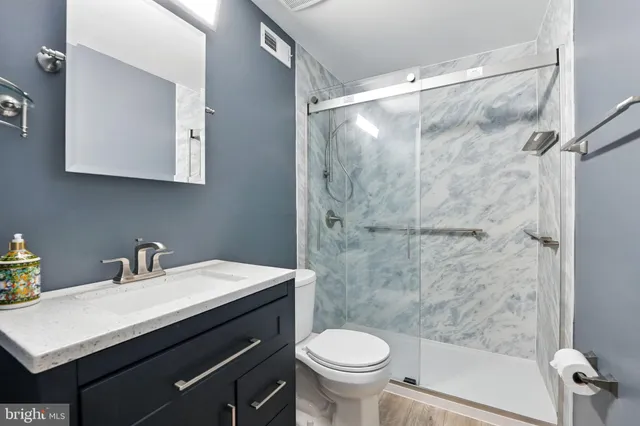 a view of a green yard