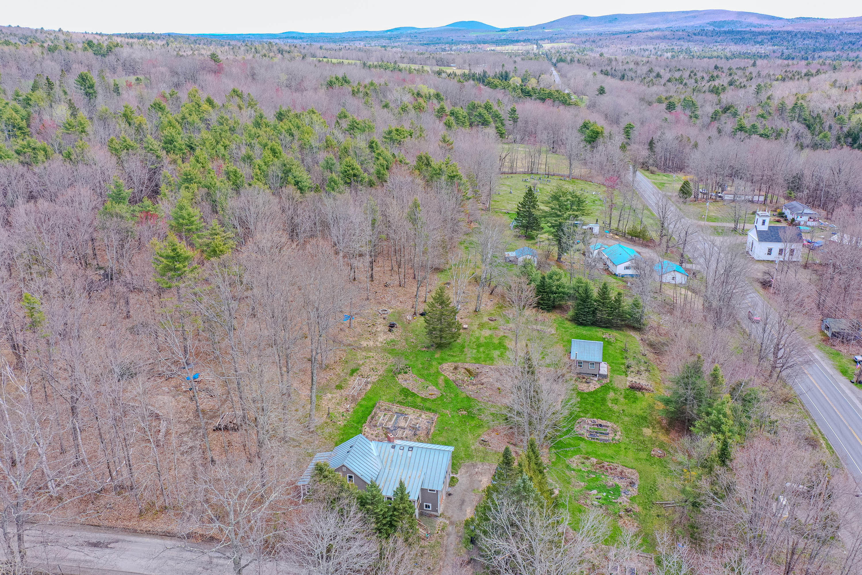 11 Ward Hill Road Troy, ME 04987 - Photo 57 of 63 Aerial View