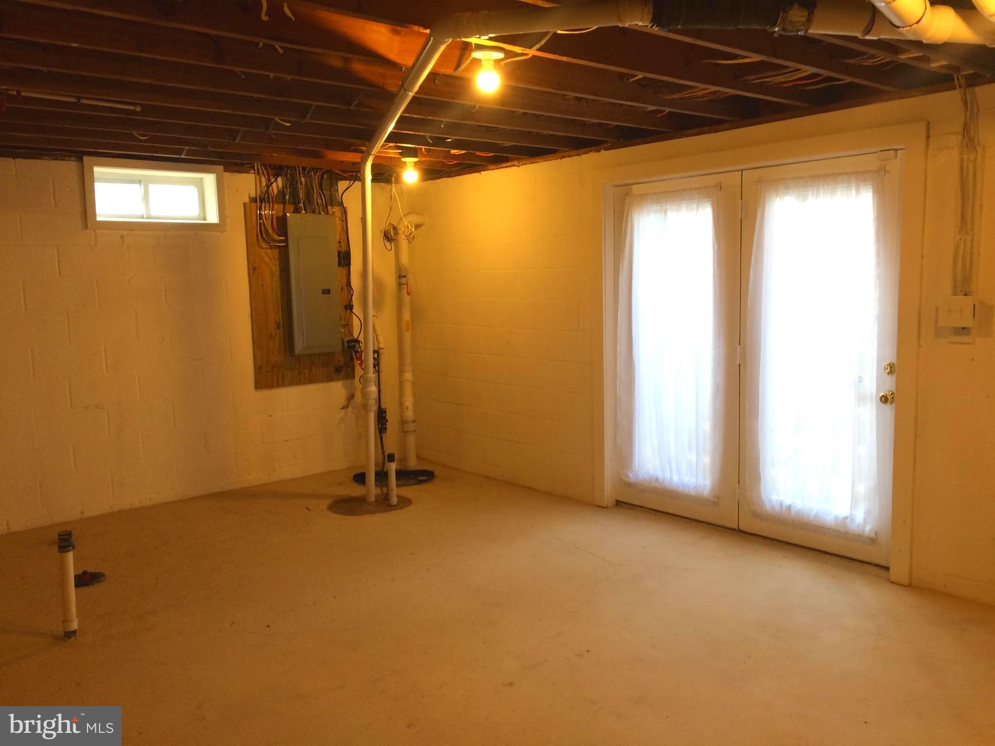720 West Watersville Road Mount Airy, MD 21771 - Photo 22 of 30 Unfinished basement with rough-in for full bath