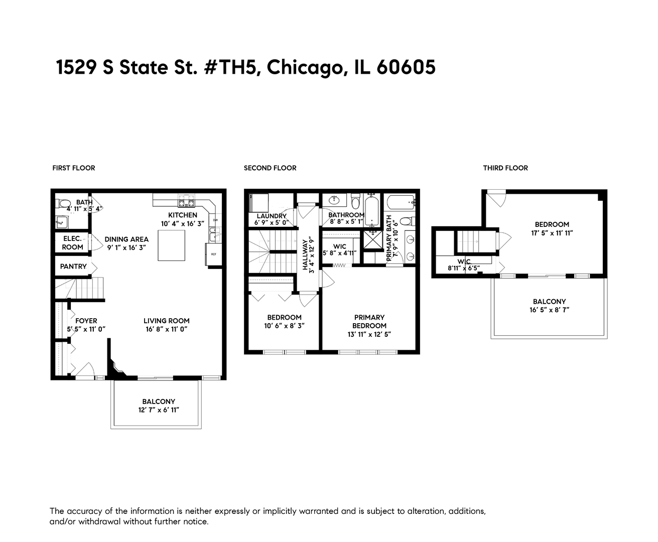 1529 South State Street, Unit TH5 Chicago, IL 60605 - Photo 22 of 22