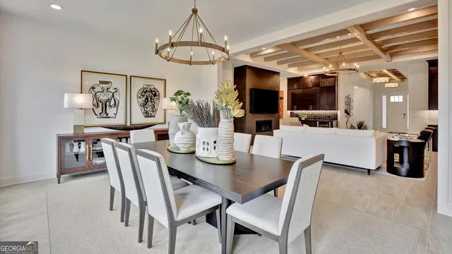 a view of entryway and hall with a front door