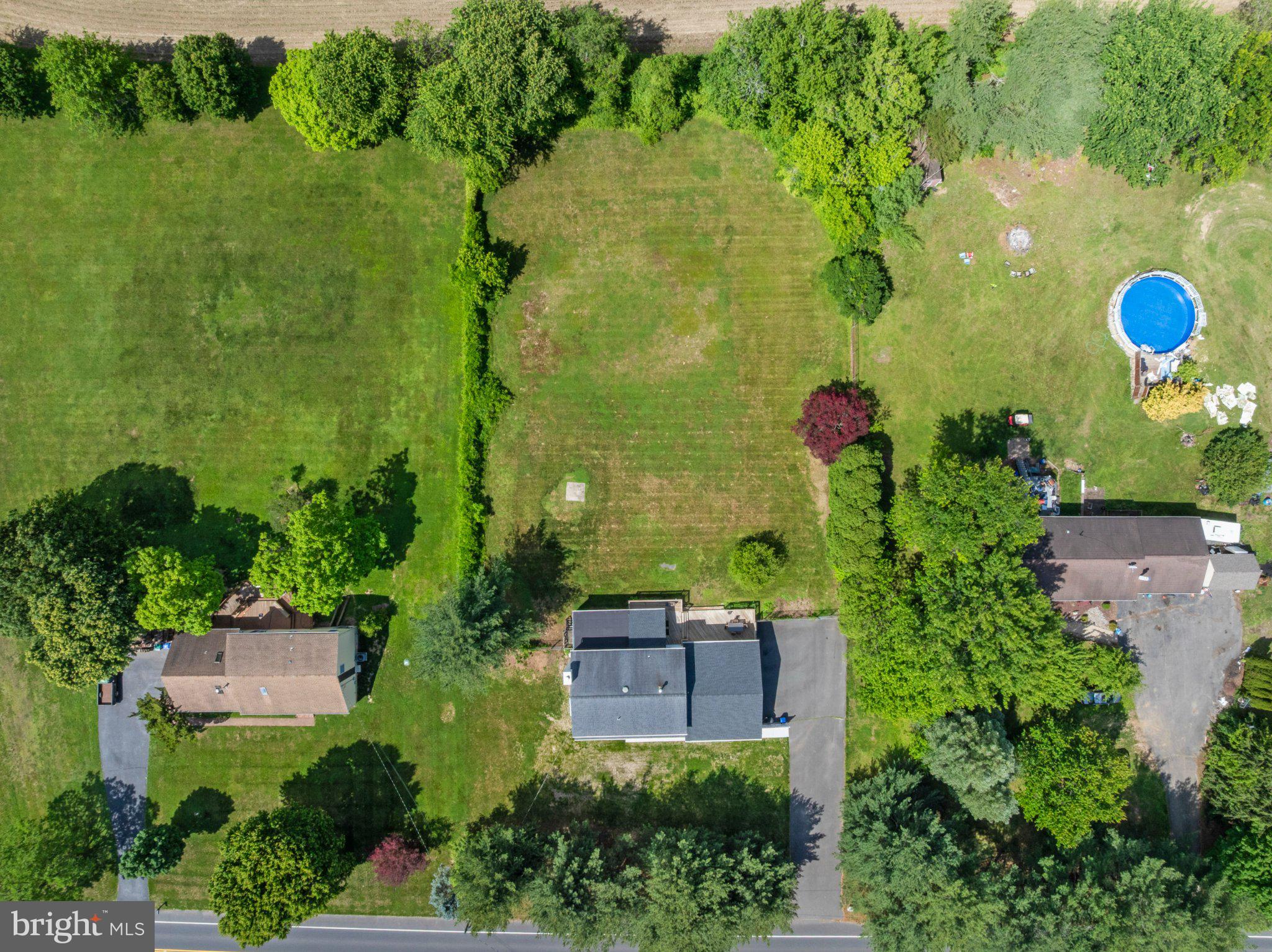 607 Chesterfield Arneytown Road Chesterfield, NJ 08515 - Photo 49 of 57 Sprawling green oasis with homes nearby.