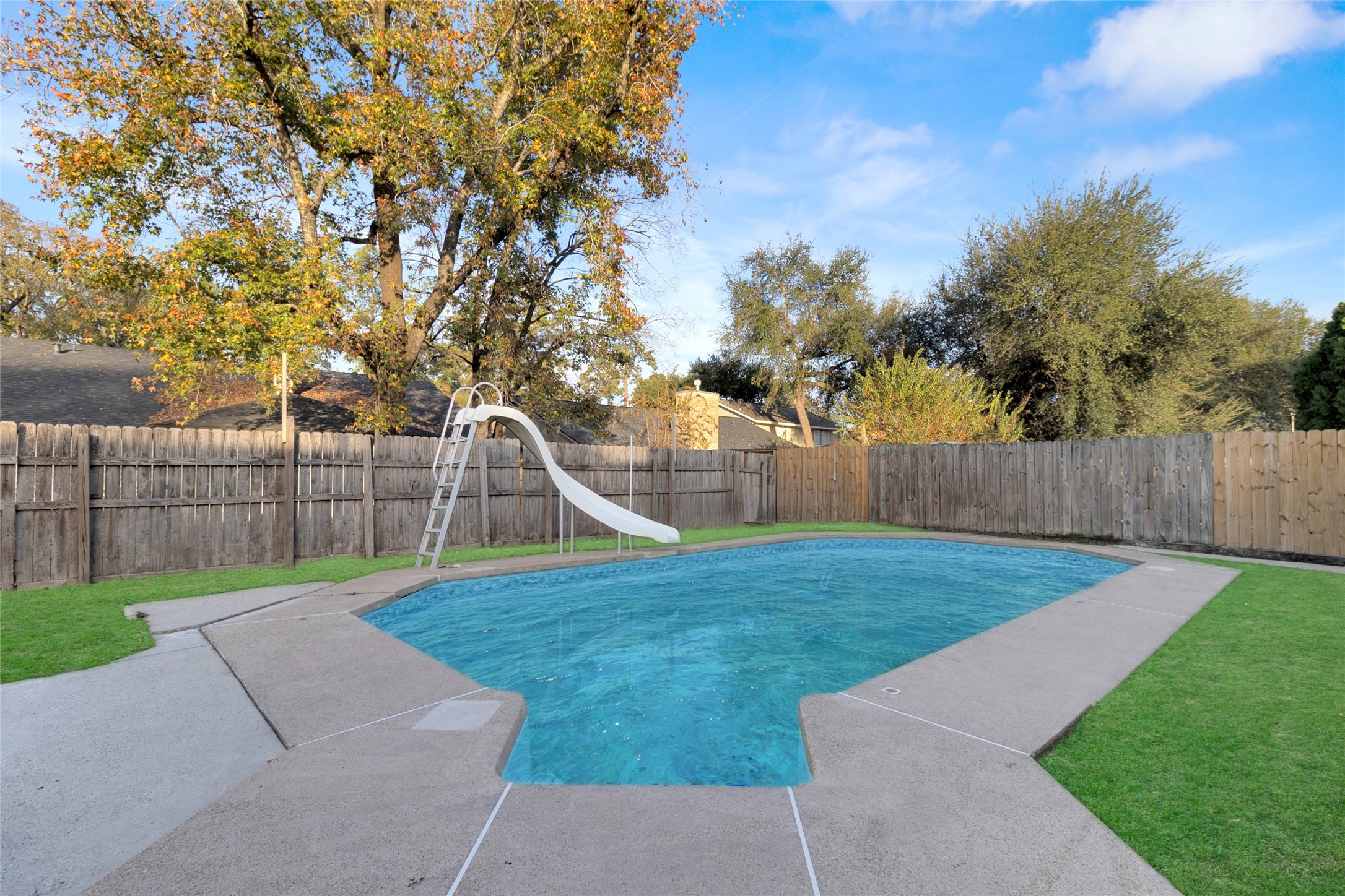 23910 Spring Briar Lane Spring, TX 77373 - Photo 35 of 38 a view of a backyard with green space