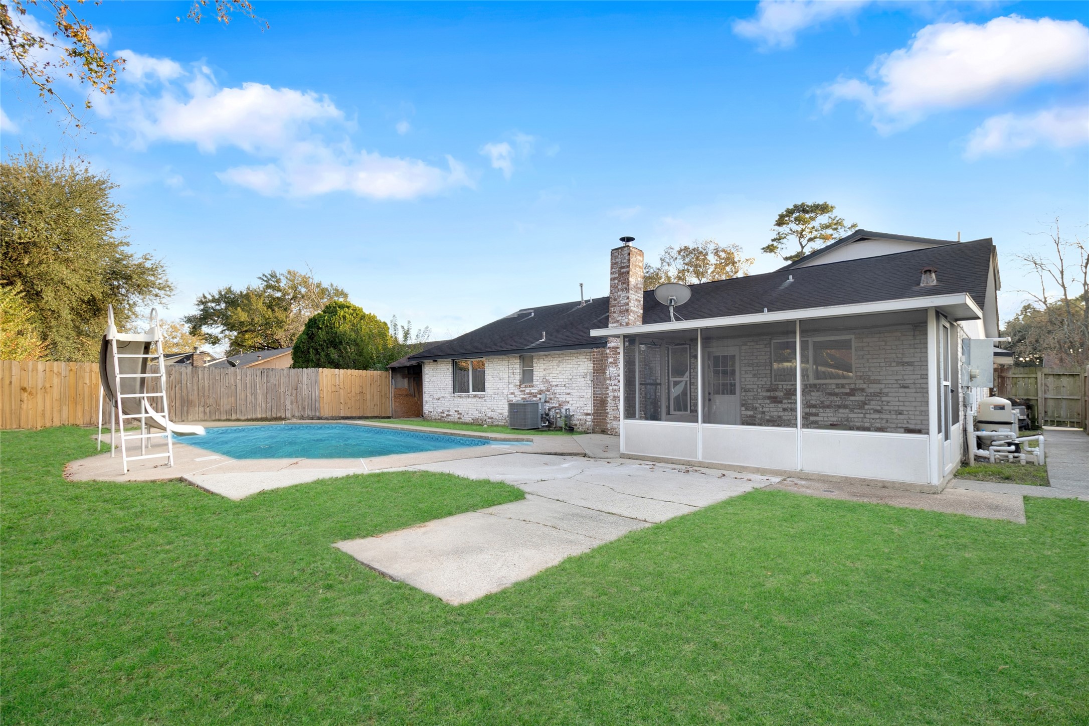 23910 Spring Briar Lane Spring, TX 77373 - Photo 38 of 38 a front view of a house with a yard and garage