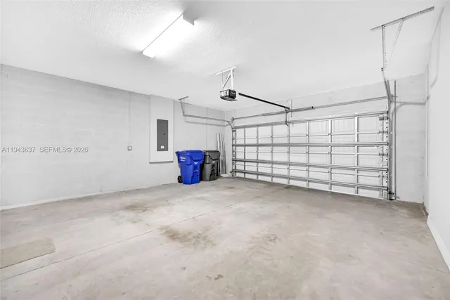 a view of gallery with windows