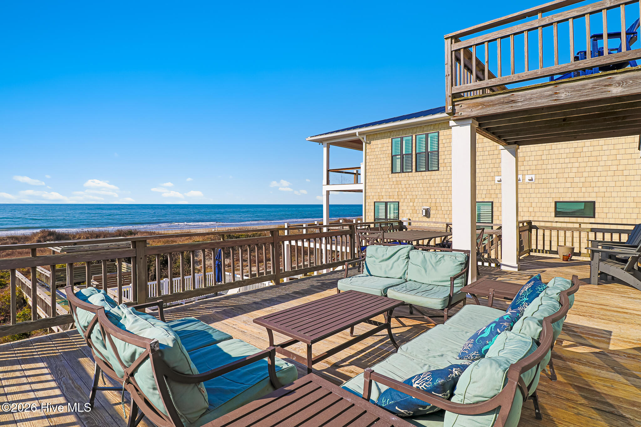 107 Ocean Ridge Drive Atlantic Beach, NC 28512 - Photo 3 of 63 Open Deck Overlooking the Pool