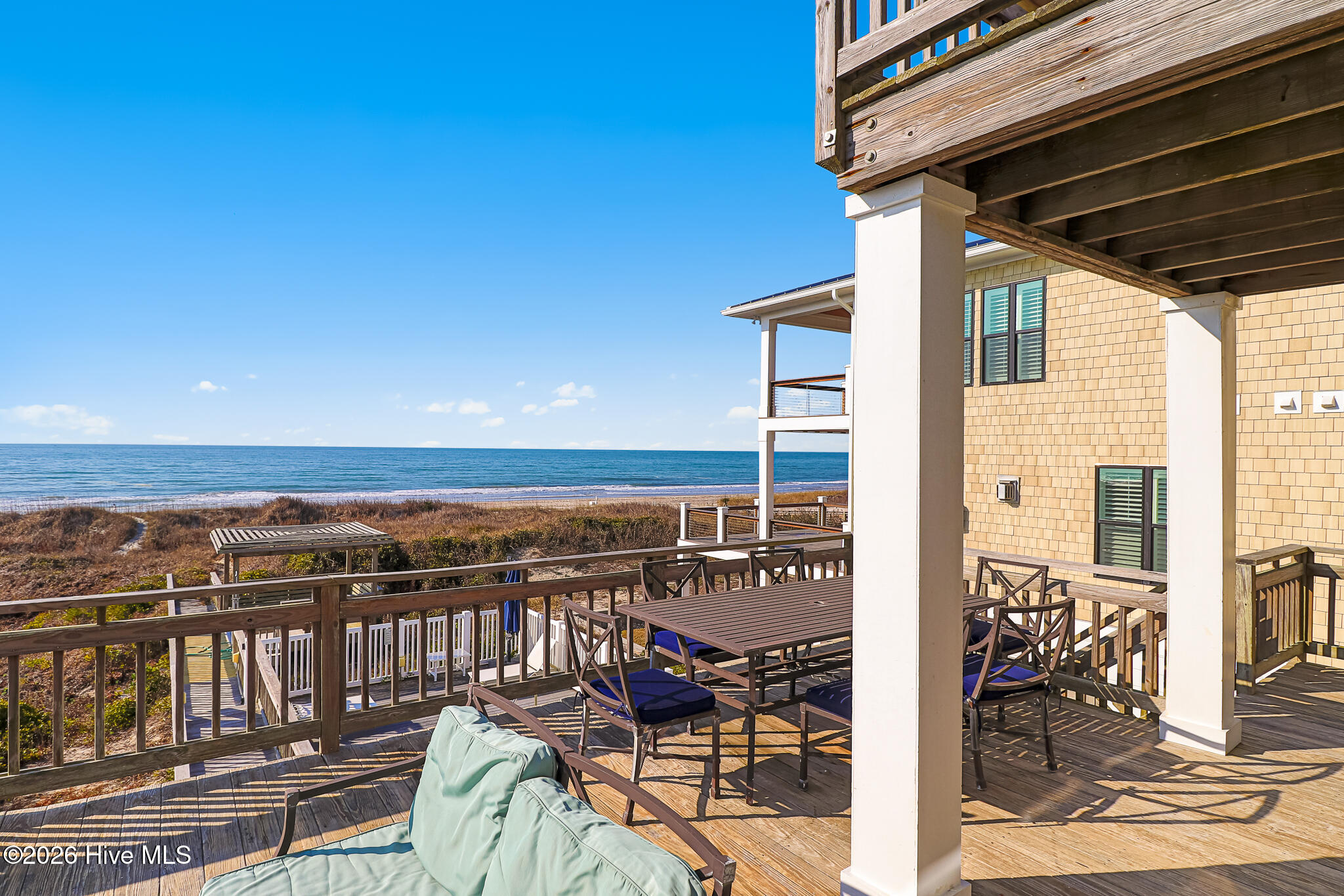 107 Ocean Ridge Drive Atlantic Beach, NC 28512 - Photo 39 of 63 Deck with Ocean Views