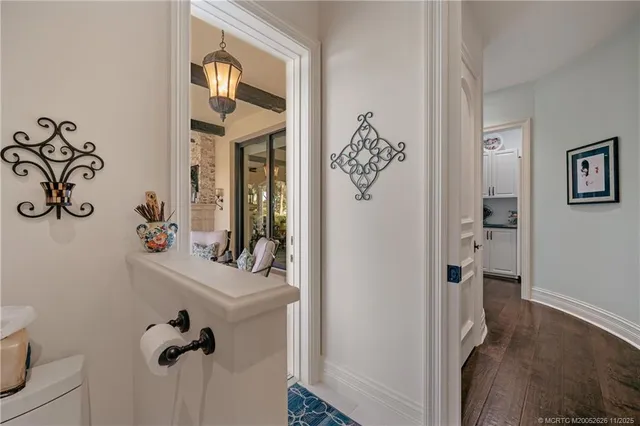 an aerial view of ocean with residential house space