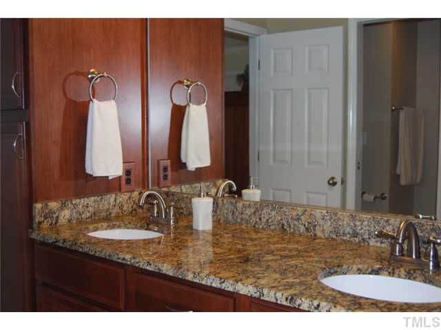 1707 Rosedale Avenue Durham, NC 27707 - Photo 8 of 21 The 2.5 baths in this home have been thoughtfully renovated. This dual vanity Master Bathroom is perfect with lots of storage and easy accessiblity.