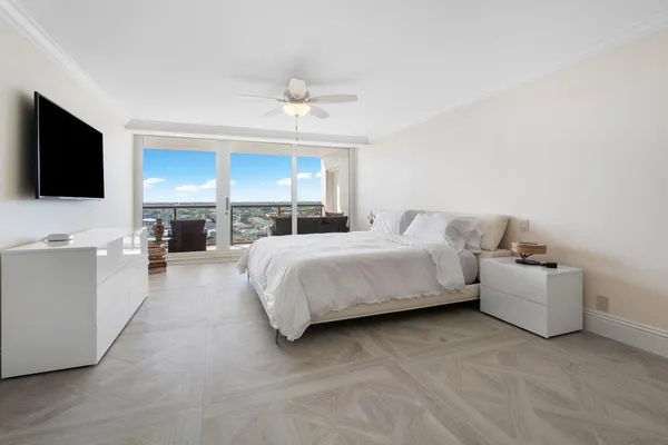 a view of balcony with furniture