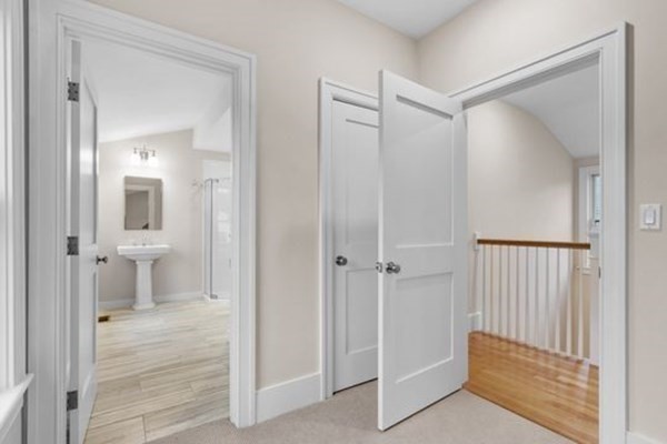 3 Saw Mill Circle Manchester, MA 01944 - Photo 19 of 27 a view of a bathroom with a glass door and shower