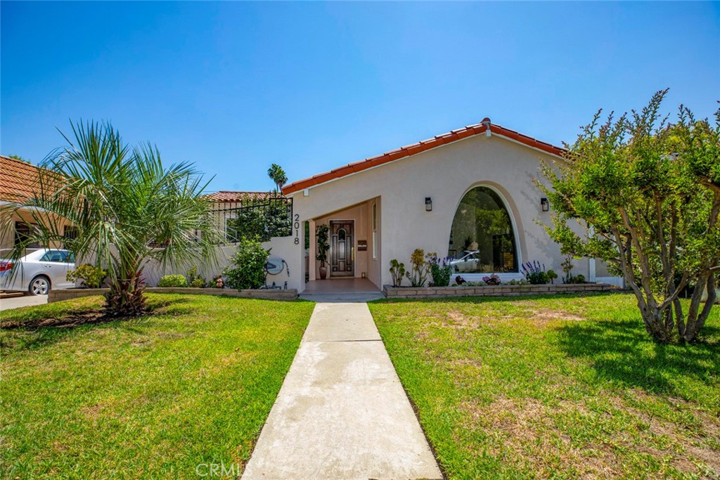 a view of swimming pool with garden
