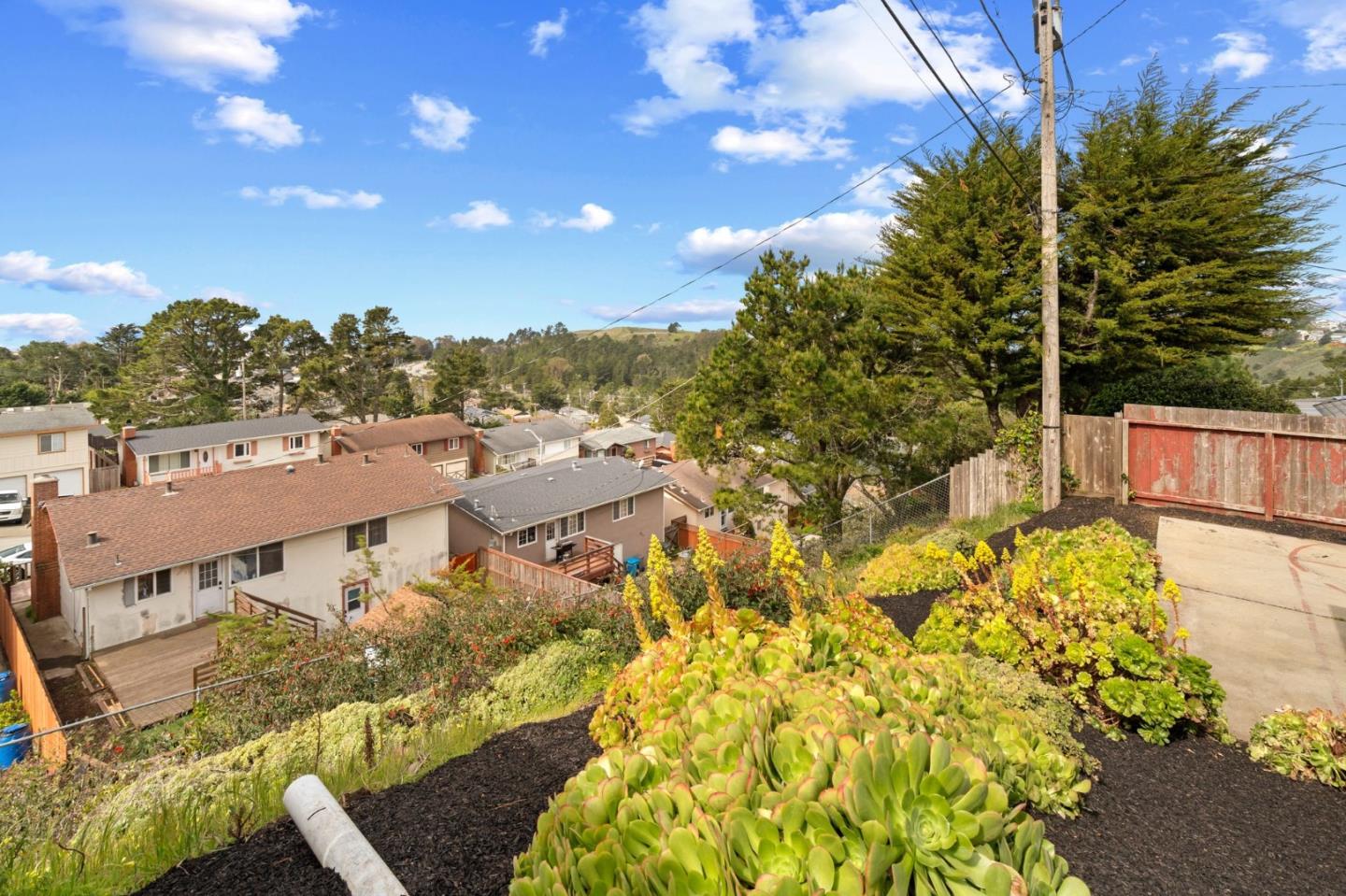3901 Coronado Way San Bruno, CA 94066 - Photo 29 of 31 a view of a house with a yard