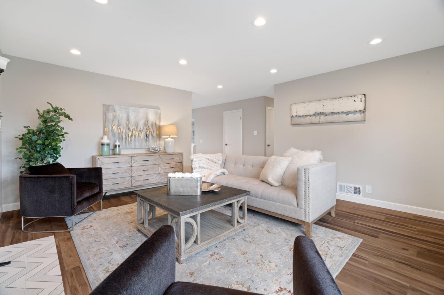3901 Coronado Way San Bruno, CA 94066 - Photo 5 of 31 a living room with furniture and a couch