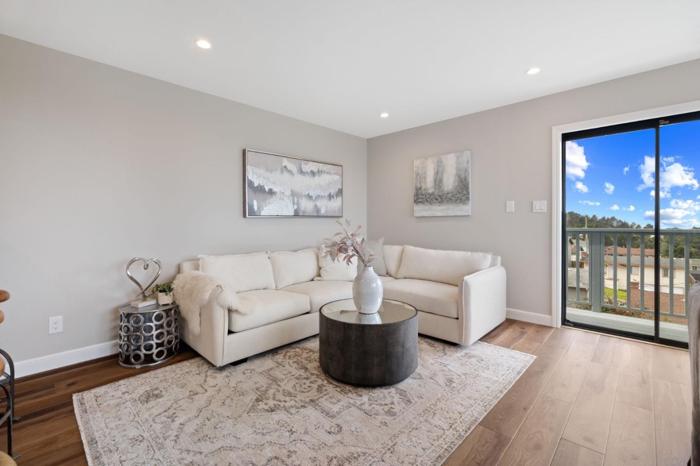3901 Coronado Way San Bruno, CA 94066 - Photo 10 of 31 a living room with furniture and large window with outer view