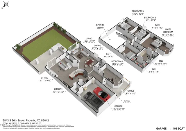 $590,000 | 6843 South 26th Street, Phoenix, AZ 85042