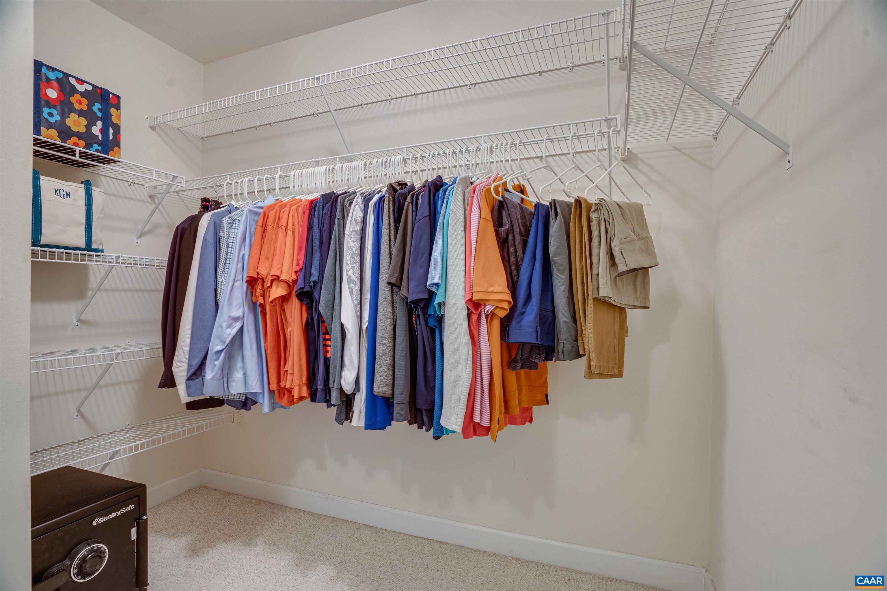 1286 Chatham Ridge Charlottesville, VA 22901 - Photo 29 of 33 a view of walk in closet with clothes