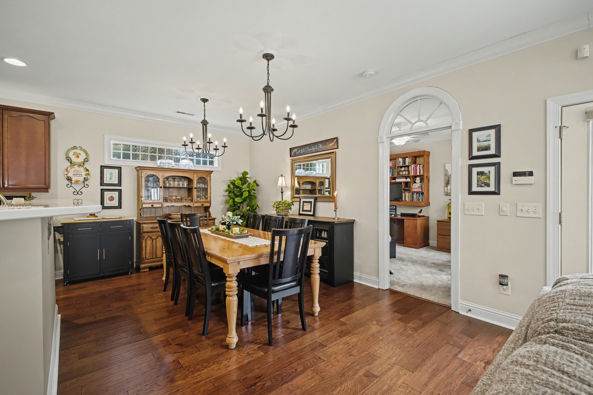 213 Lilac Circle Franklin, TN 37064 - Photo 10 of 33 a view of a dining room with furniture and wooden floor