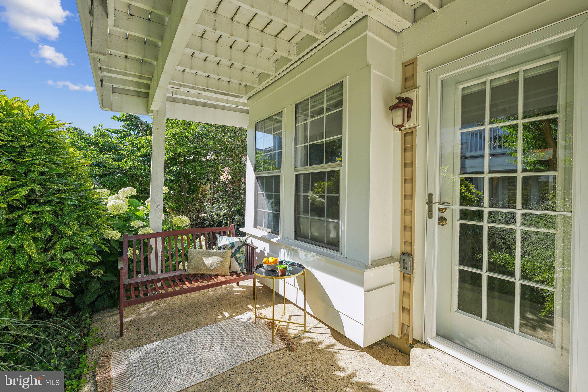 4523 28th Road South, Unit A Arlington, VA 22206 - Photo 2 of 25 Garden style home w/ greenery filled patio