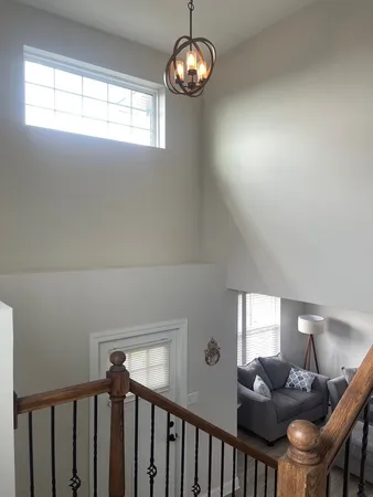a view of a livingroom with furniture