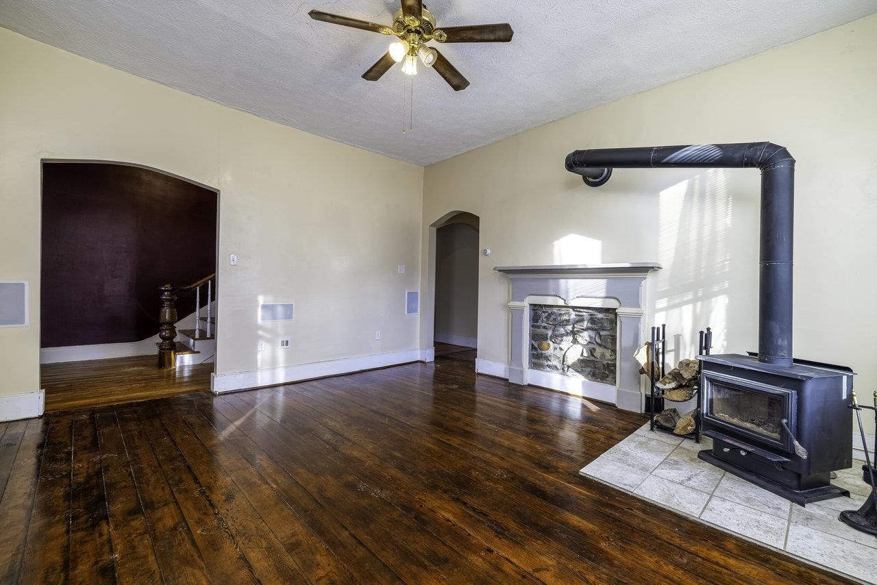289 Brocks Gap Road Broadway, VA 22815 - Photo 14 of 46 a view of livingroom with furniture and a fireplace