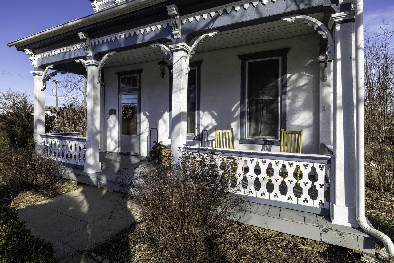 289 Brocks Gap Road Broadway, VA 22815 - Photo 35 of 46 front view of a house with a glass door