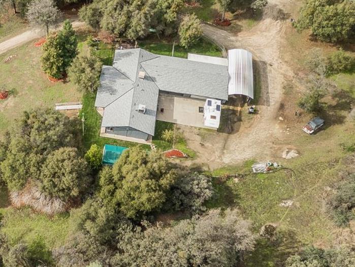 45991 Black Oak Road Coarsegold, CA 93614 - Photo 48 of 49 an aerial view of residential houses with outdoor space