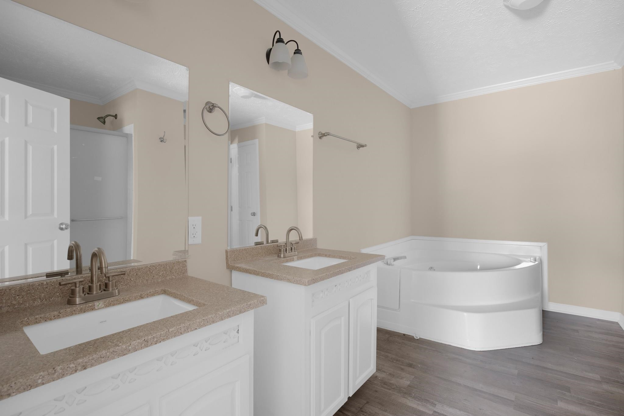 2380 Byrds Mill Road Erwin, NC 28339 - Photo 24 of 36 a bathroom with a sink and a mirror
